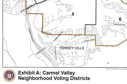 CVCPB Voting Districts