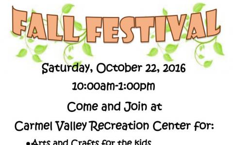 CV Rec Center Fall Festival 2016